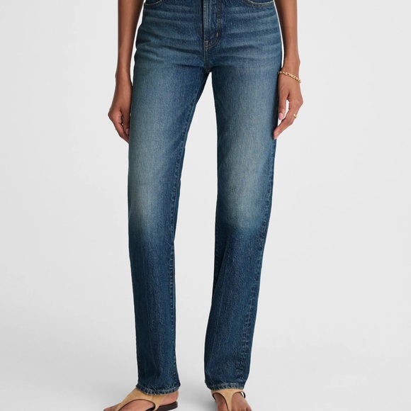 Madewell straight jeans. Worn once! - Picture 2 of 2
